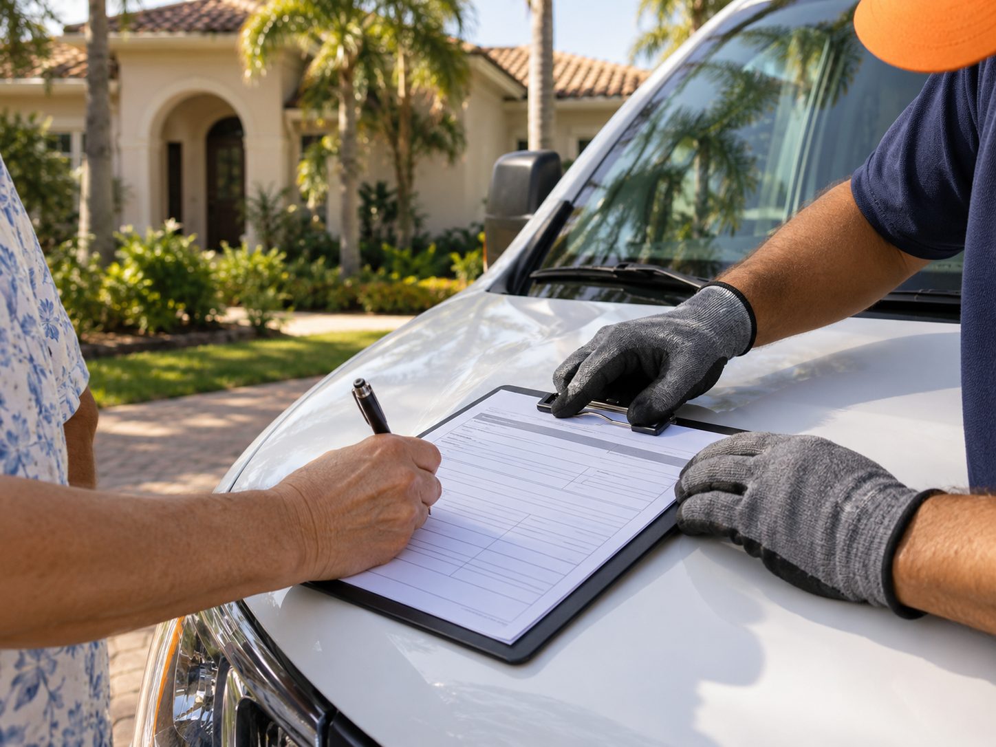 A written work order: The price goes on the work order and you sign it before we start.
